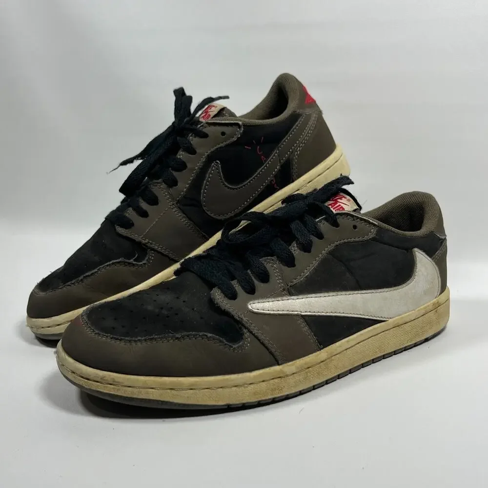 JORDAN 1 LOW OG SP TRAVIS SCOTT MOCHA CQ4277-001 SZ 8